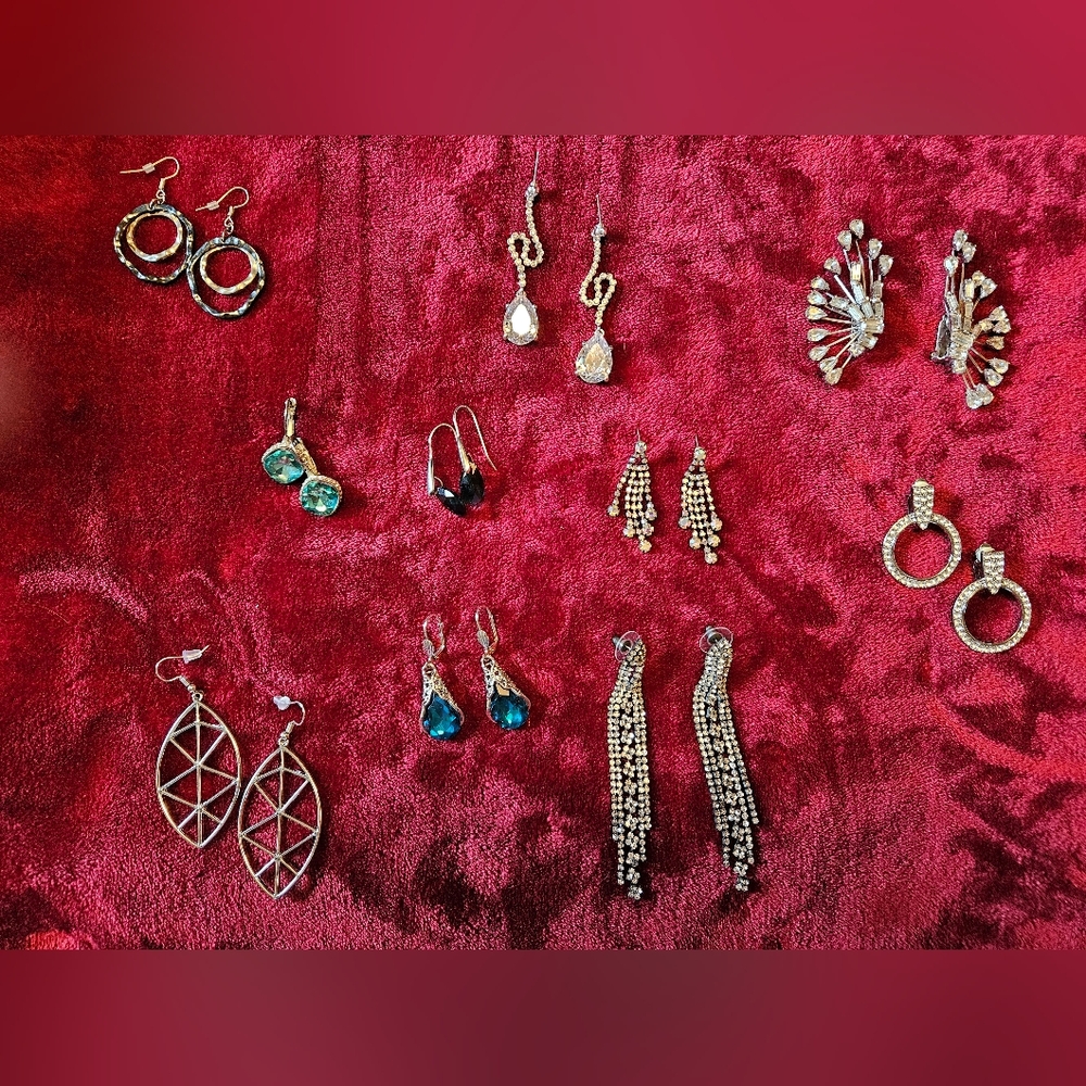 Lot of Earrings - 10 pair